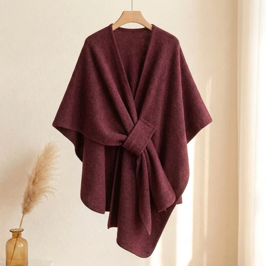 Lovelle Poncho – Featherlight Twill Cotton Poncho