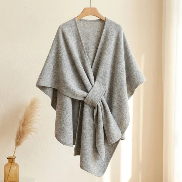 Lovelle Poncho – Featherlight Twill Cotton Poncho
