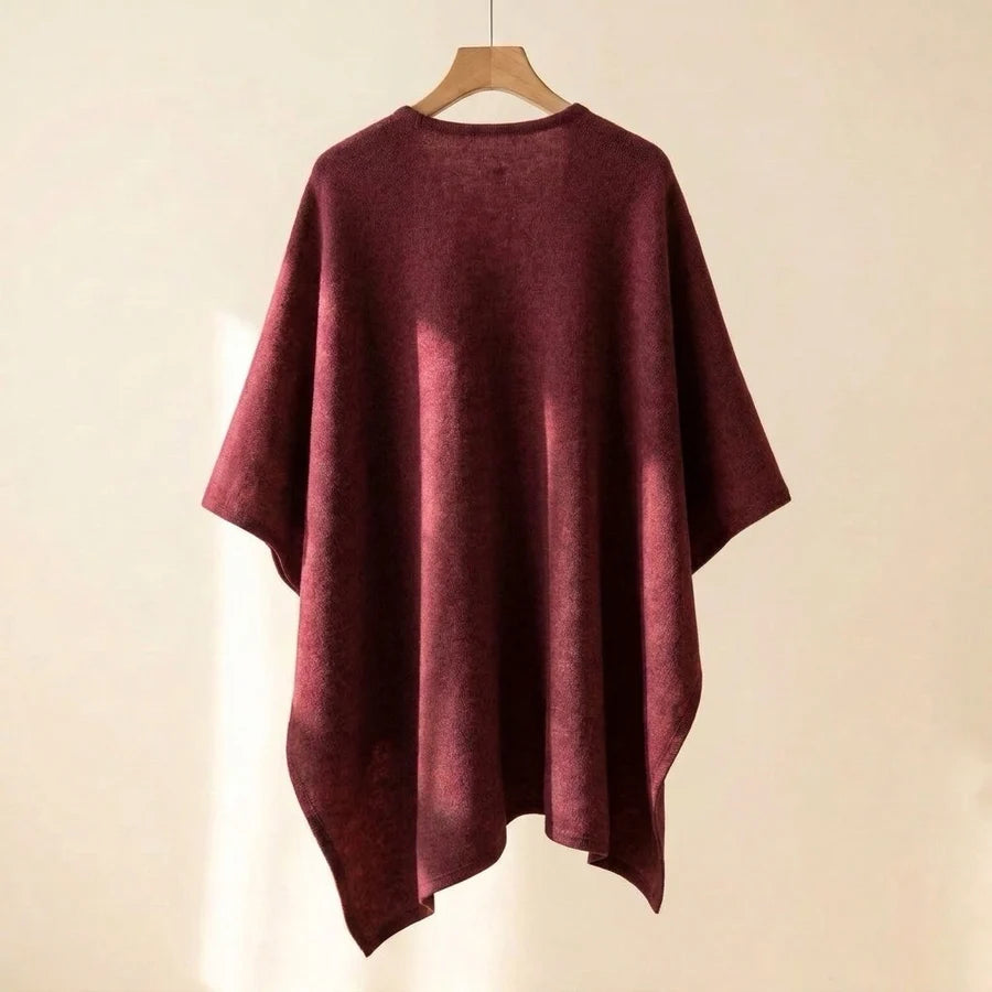 Lovelle Poncho – Featherlight Twill Cotton Poncho