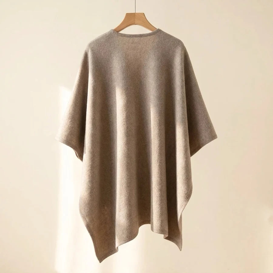 Lovelle Poncho – Featherlight Twill Cotton Poncho