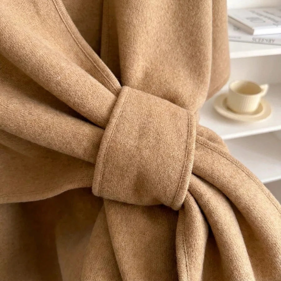 Lovelle Poncho – Featherlight Twill Cotton Poncho