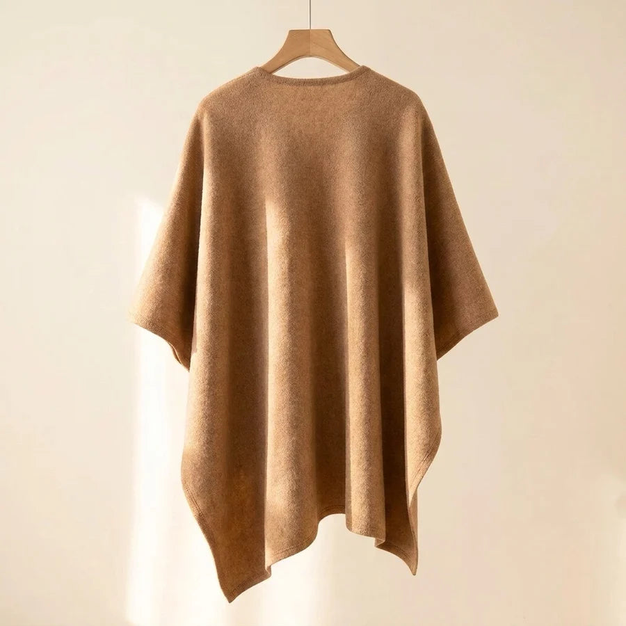 Lovelle Poncho – Featherlight Twill Cotton Poncho