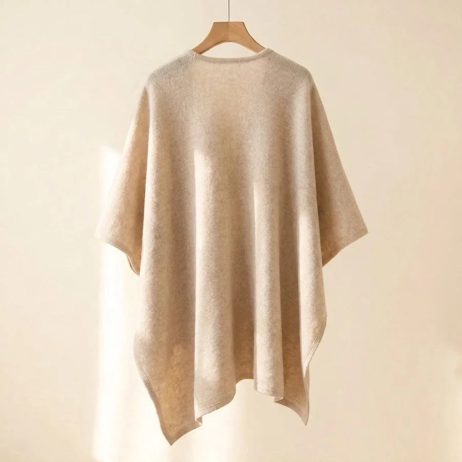 Lovelle Poncho – Featherlight Twill Cotton Poncho