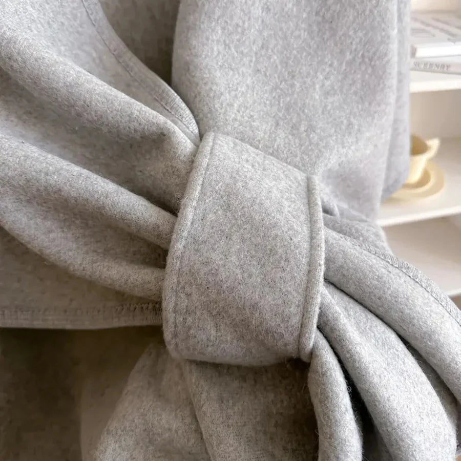 Lovelle Poncho – Featherlight Twill Cotton Poncho